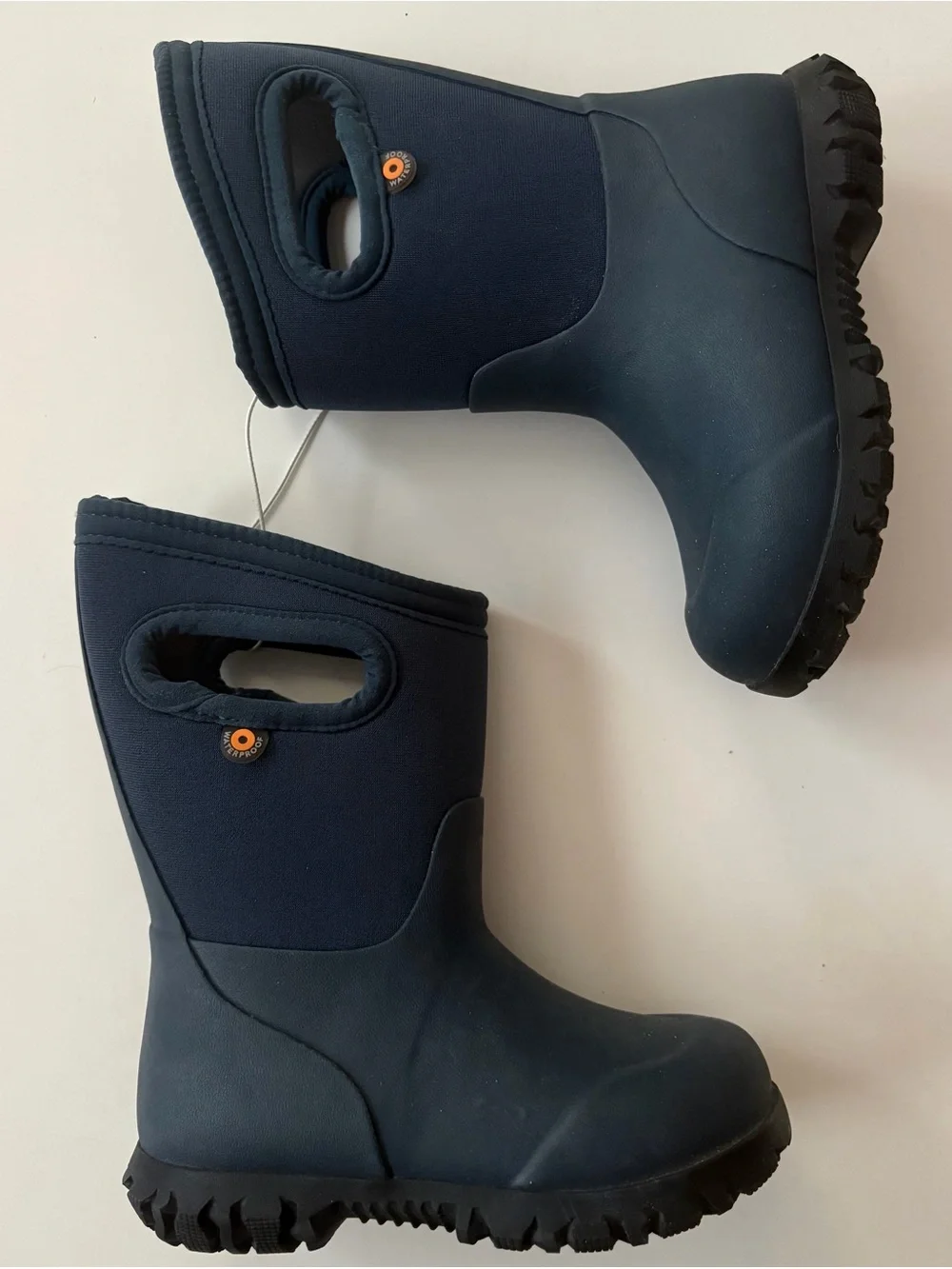 Bogs Kids / Toddler Navy Blue Waterproof Boots